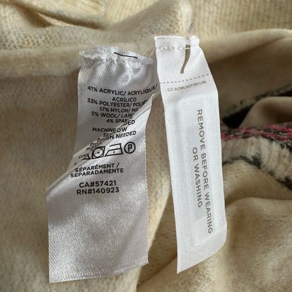 Loft Buffalo Plaid Weiner Dog Sweater Tunic Christmas Winter Cozy Dachsund - Picture 9 of 11